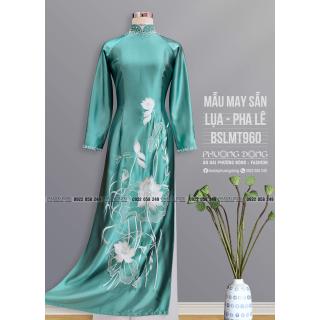 Áo Dài Bà Sui Lụa Thêu Kết Pha Lê BSLMT960